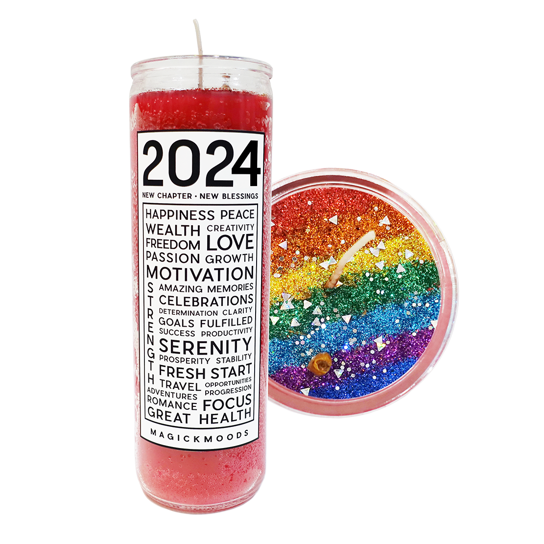 2024 Blessings 7-Day Meditation Candle - PREORDER - Ships by 09/19/2024