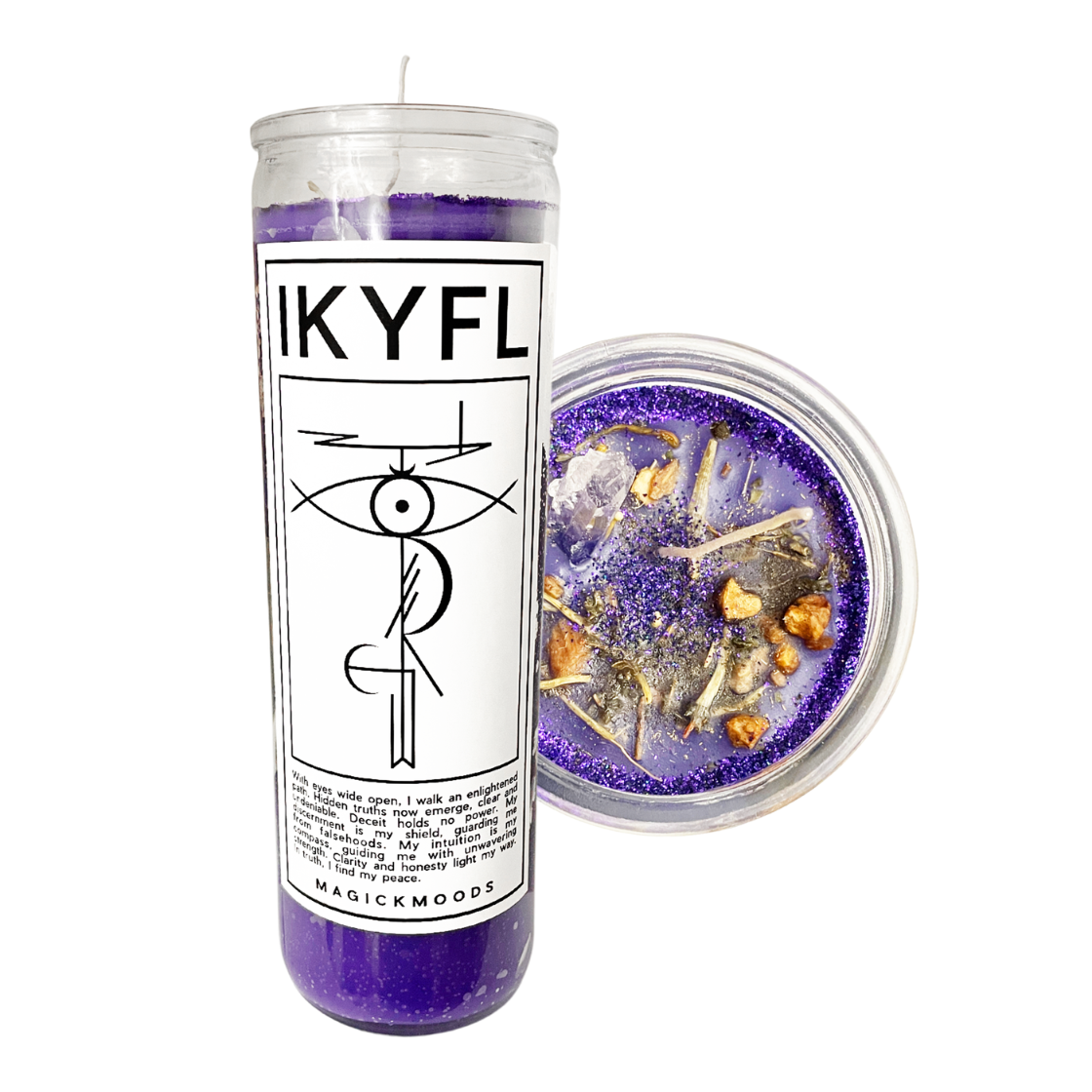 IKYFL 7-Day Meditation Candle - PREORDER - Ships by 07/01/2025