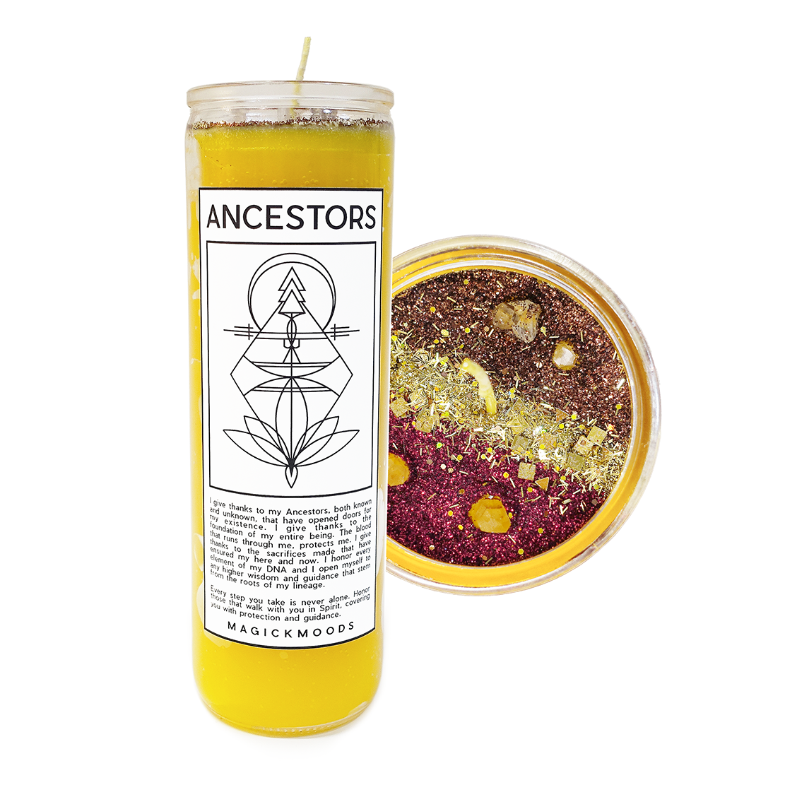 Ancestors 7-Day Meditation Candle - PREORDER - Ships by Feb 26th, 2024