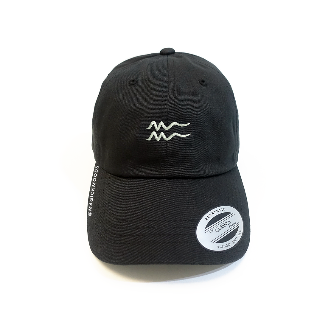 Aquarius Embroidered Dad Hat