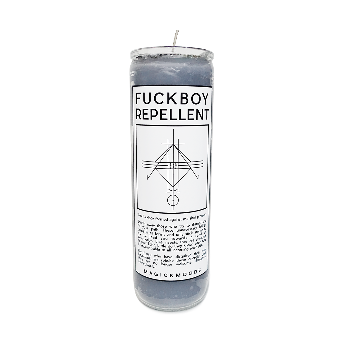 Fuckboy Repellent 7-Day Meditation Candle - PREORDER - Ships by Feb 26th, 2024