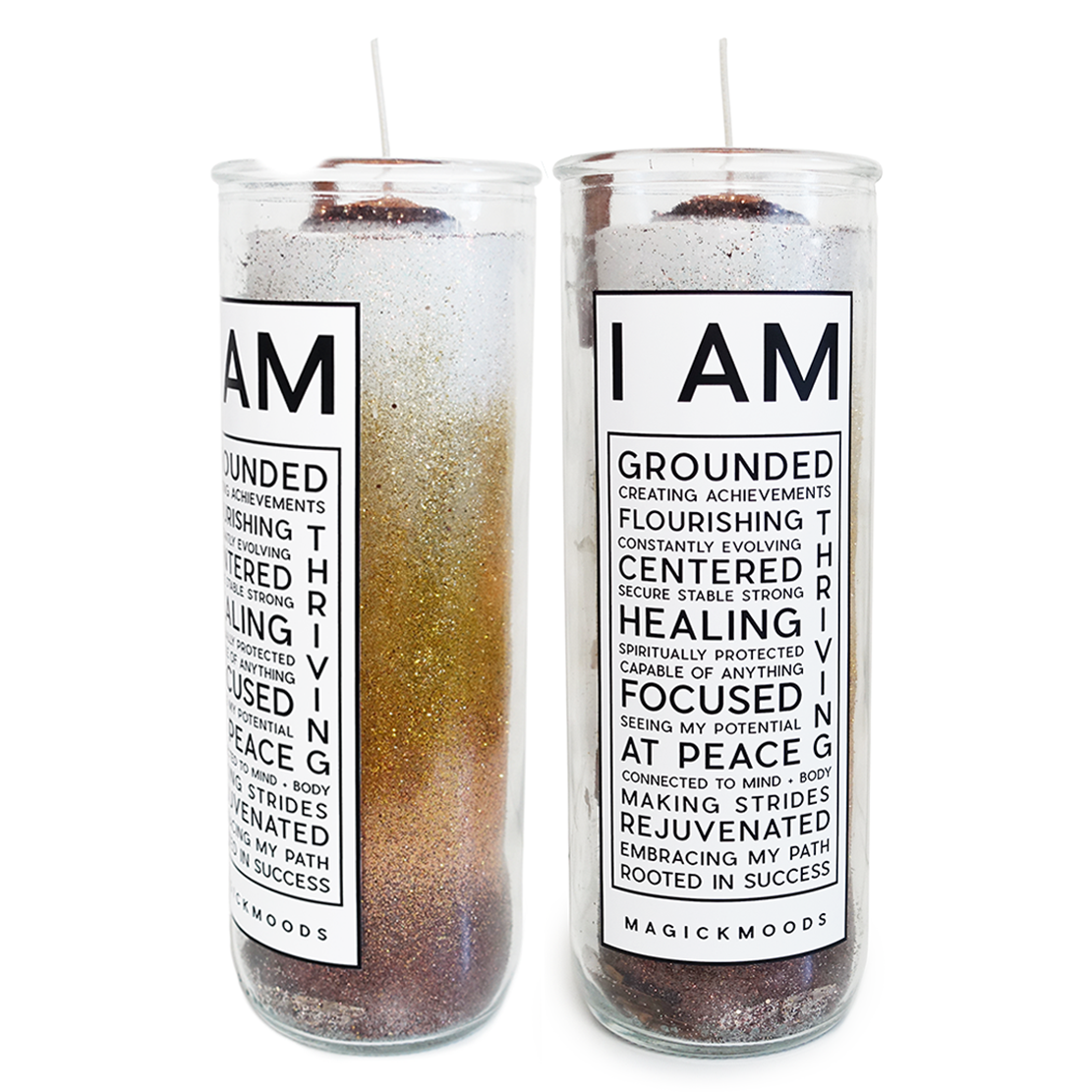 I Am Grounded 7-Day Meditation Candle - PREORDER - Ships by Feb 26th, 2024