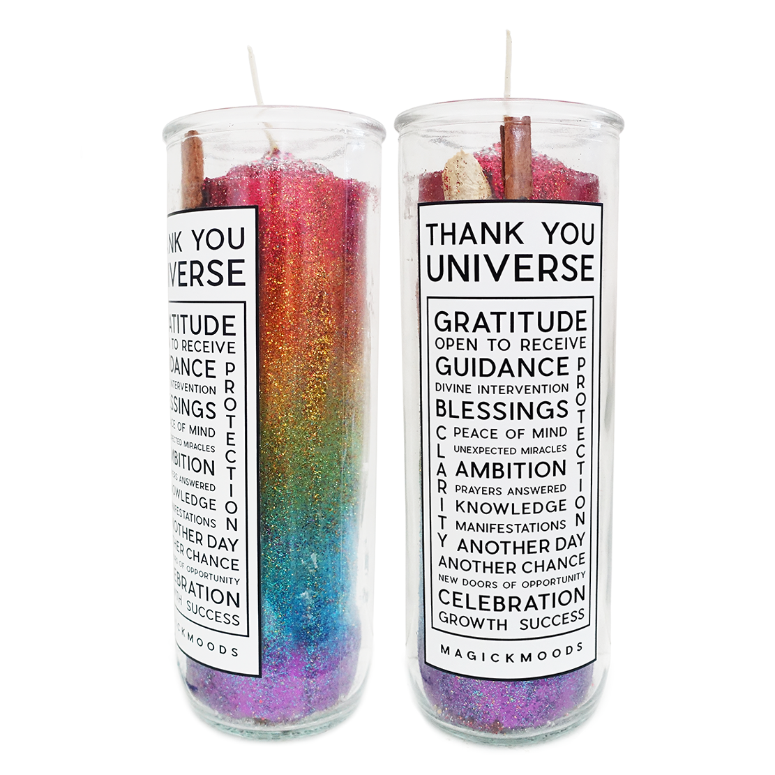 Thank You Universe 7-Day Meditation Candle - PREORDER - Ships by Feb 26, 2024