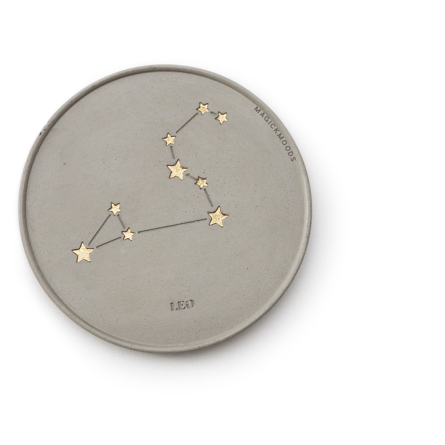 Zodiac Concrete Coasters (Set of 4)