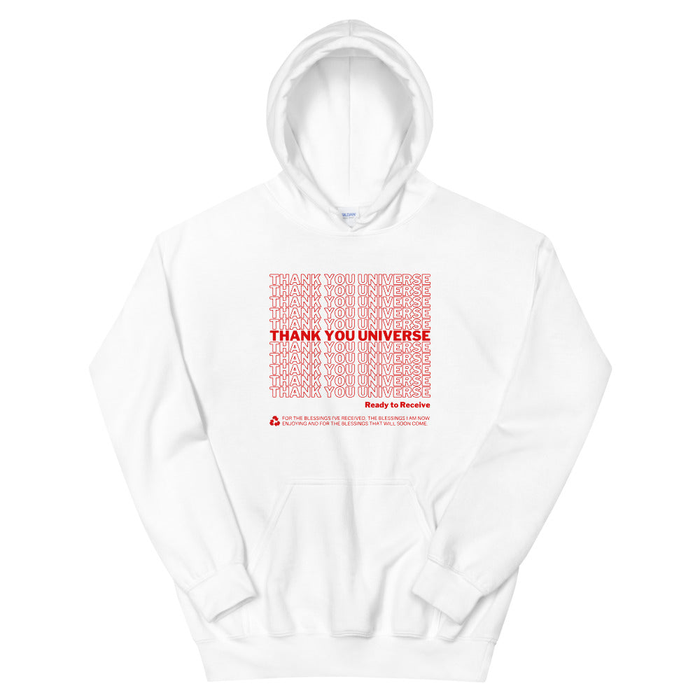 Thank You Universe Hoodie (White) *Ships separately
