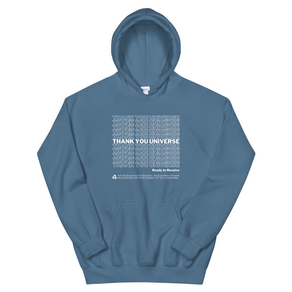 Thank You Universe Hoodie (Steel Blue) *Ships separately