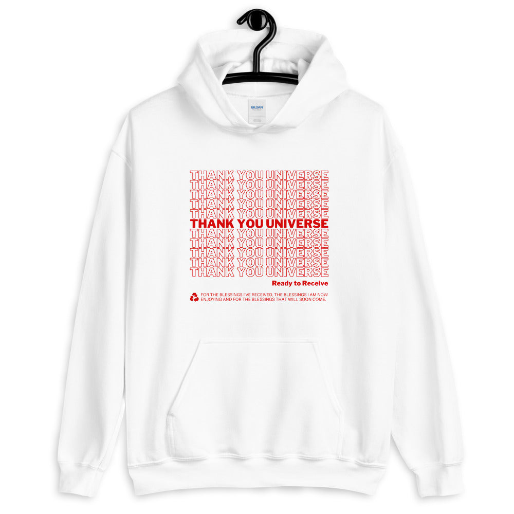 Thank You Universe Hoodie (White) *Ships separately