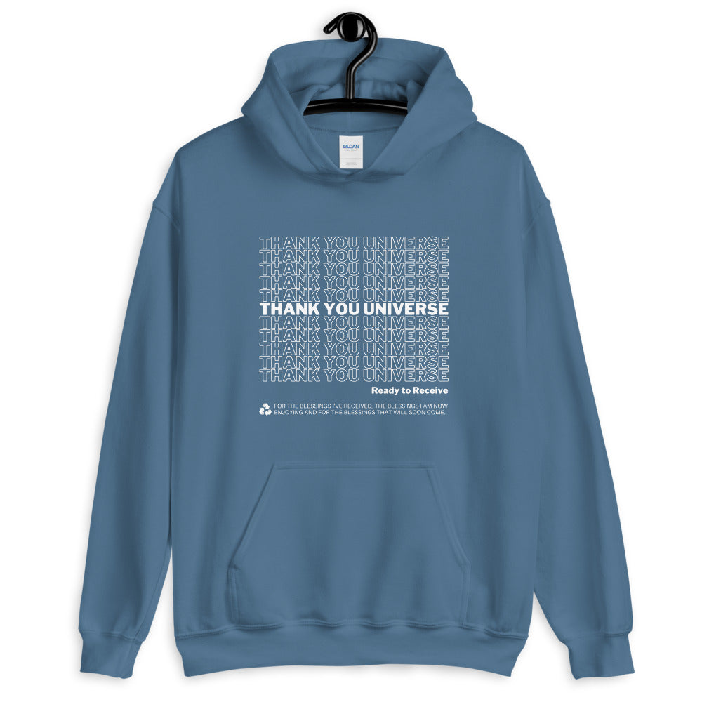 Thank You Universe Hoodie (Steel Blue) *Ships separately