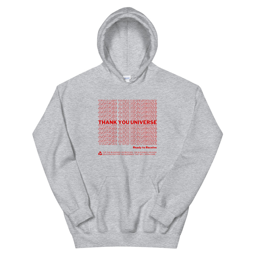 Thank You Universe Hoodie (Heather Grey) *Ships separately