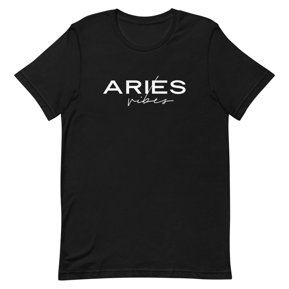 Aries Vibes Zodiac T-Shirt (Black) *Ships separately