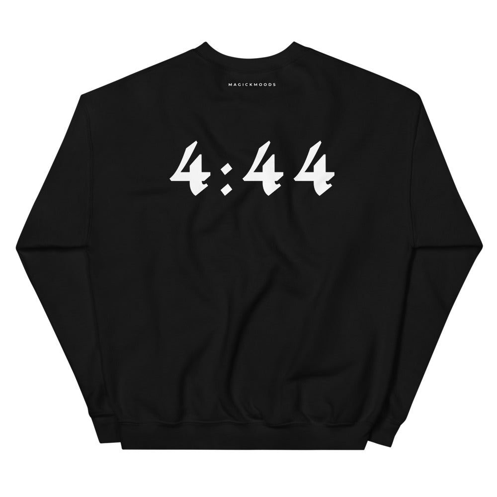 4:44 Angel Sweatshirta - Black (Front+Back Design) *Ships Separately