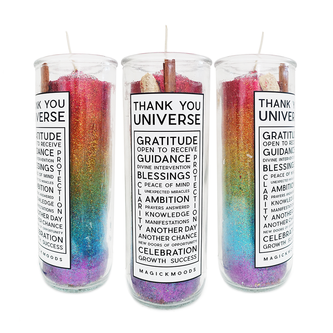 Thank You Universe 7-Day Meditation Candle - PREORDER - Ships by Feb 26, 2024