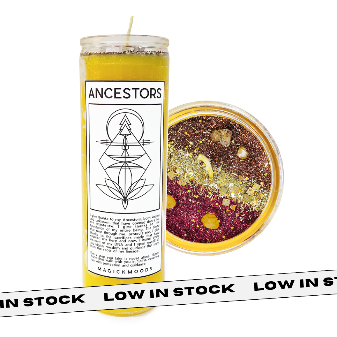 Ancestors 7-Day Meditation Candle - PREORDER - Ships by Feb 26th, 2024
