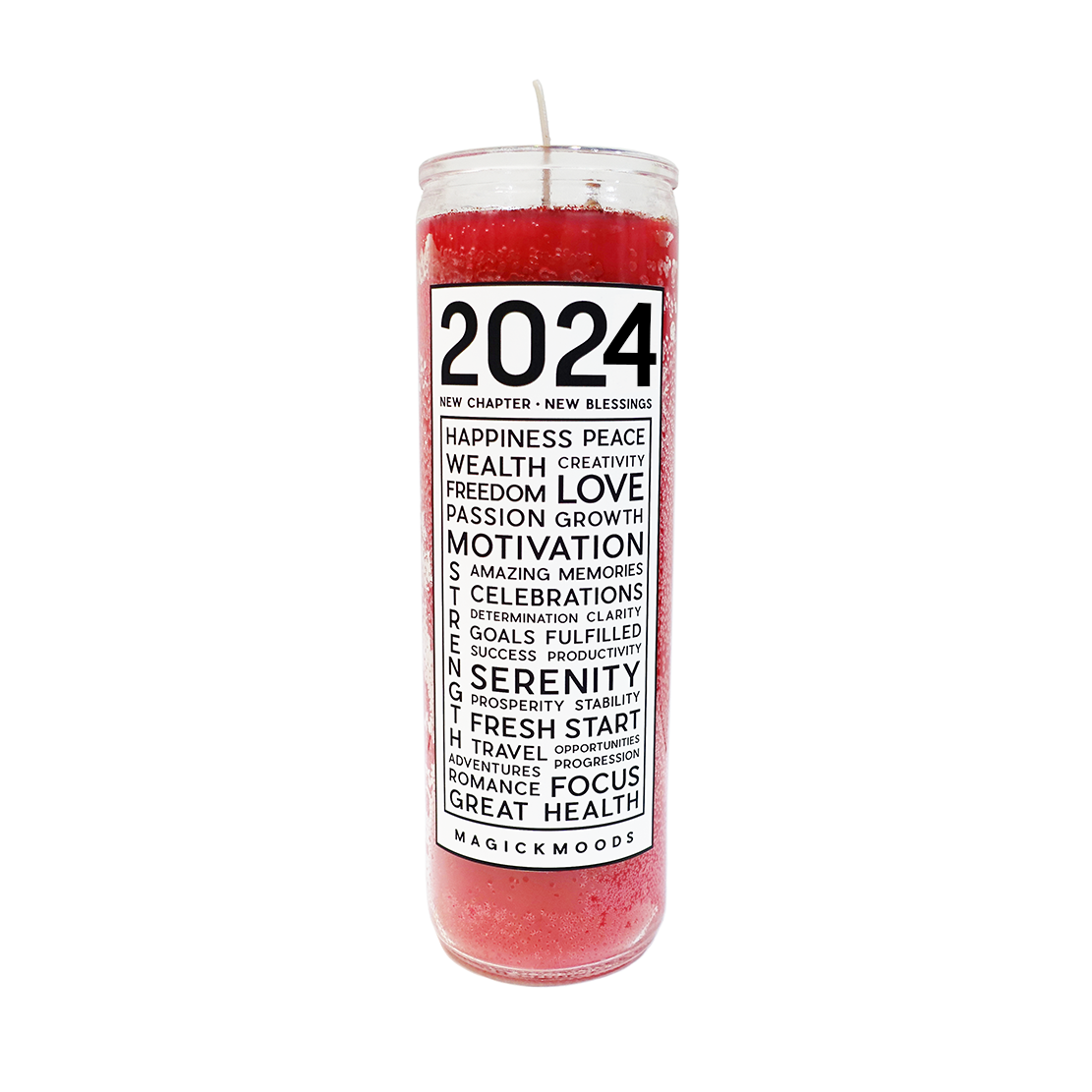 2024 Blessings 7-Day Meditation Candle - PREORDER - Ships by Feb 26th, 2024