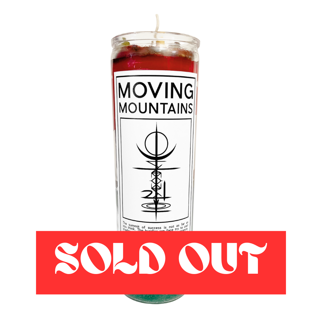 Moving Mountains 7-Day Meditation Candle - PREORDER - Ships by June 17th, 2024