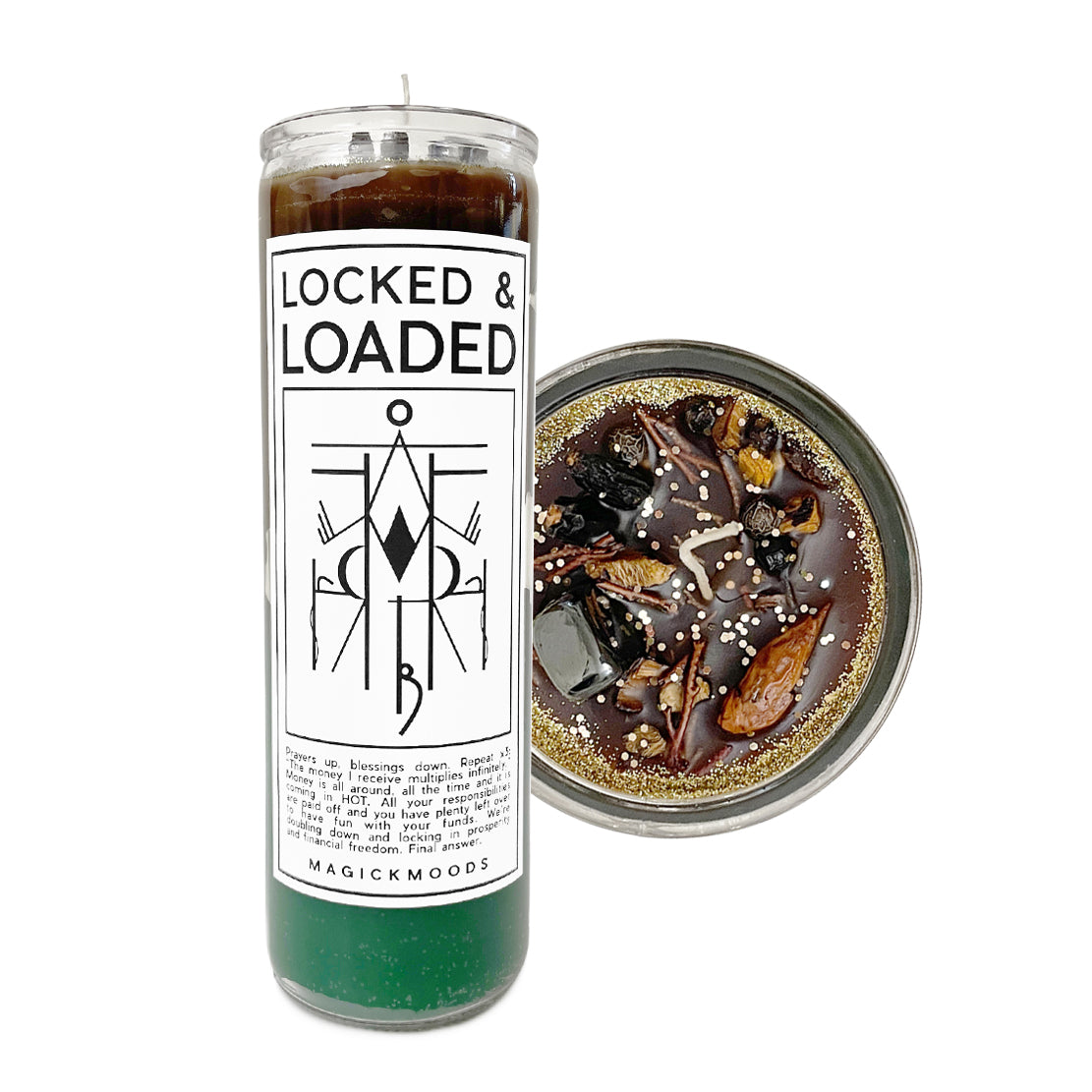 Locked & Loaded 7-Day Meditation Candle - PREORDER - Ships by Feb 26th, 2024