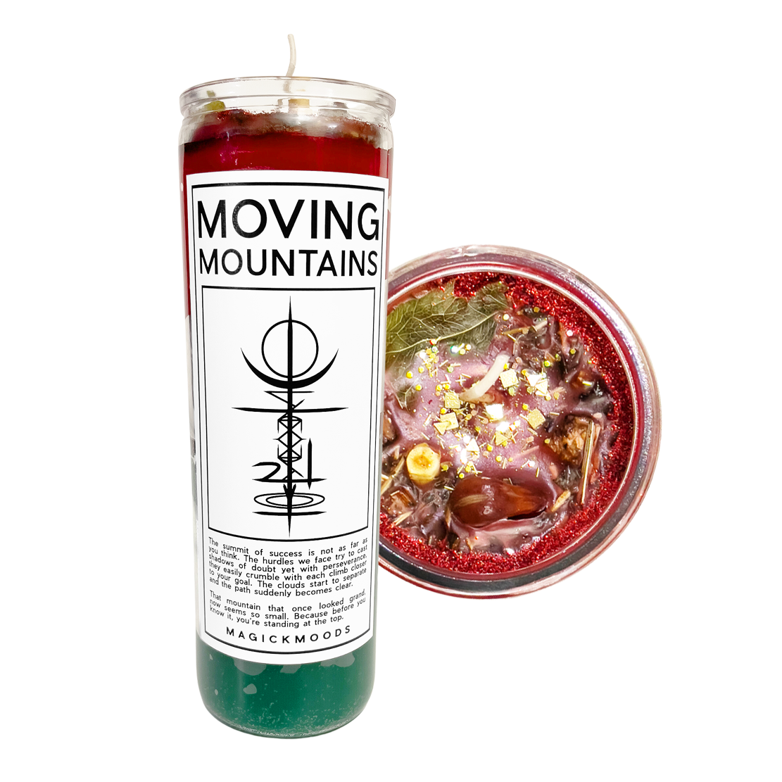 Moving Mountains 7-Day Meditation Candle - PREORDER - Ships by Feb 26th, 2024