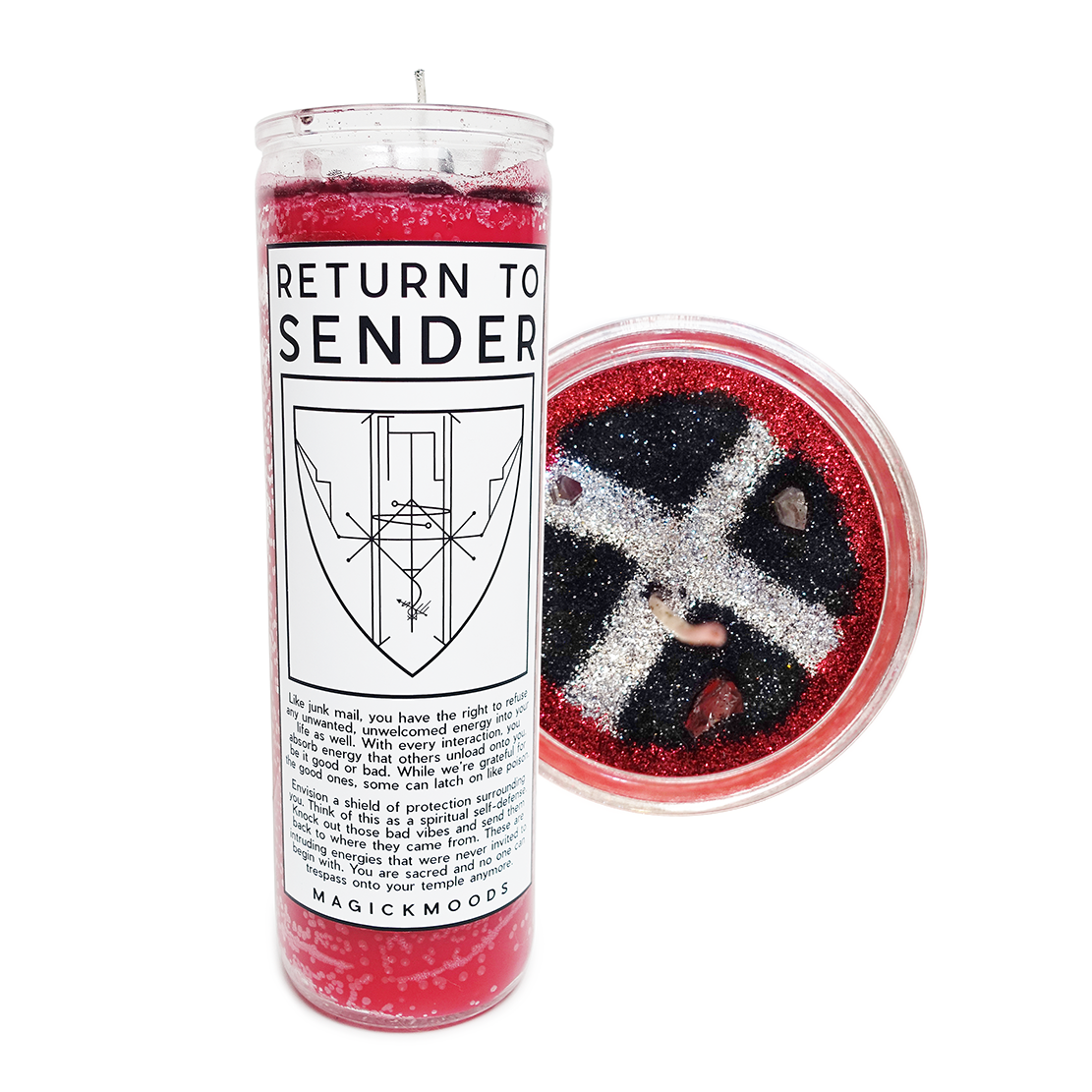 Return To Sender 7-Day Meditation Candle - PREORDER - Ships by July 28th, 2023
