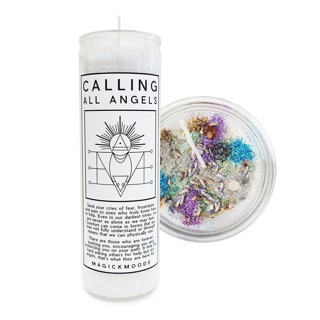 Calling All Angels 7-Day Meditation Candle - PREORDER - Ships by Feb 26th, 2024
