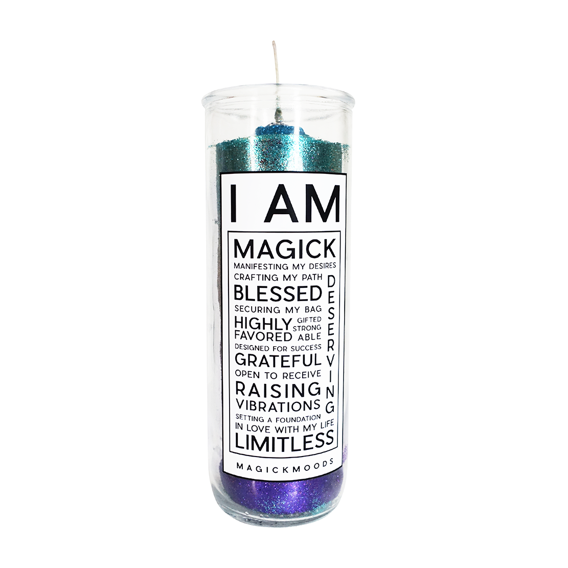 I Am Magick 7-Day Meditation Candle - PREORDER - Ships by Feb 26th, 2024