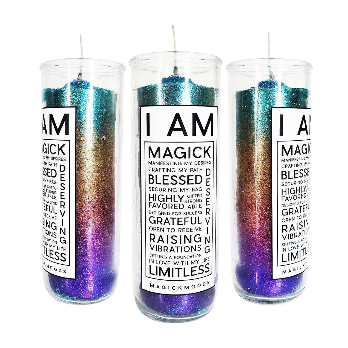 I Am Magick 7-Day Meditation Candle - PREORDER - Ships by Feb 26th, 2024