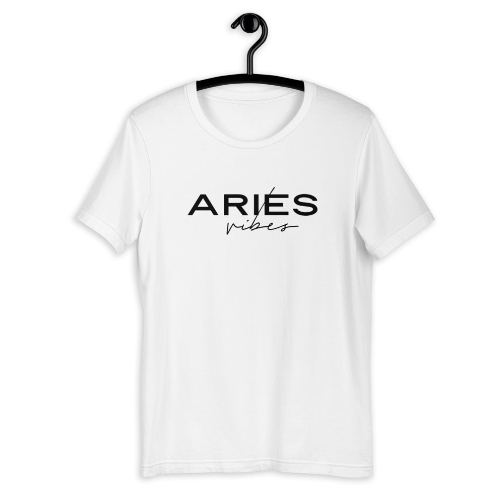Aries Vibes Zodiac T-Shirt (White) *Ships separately
