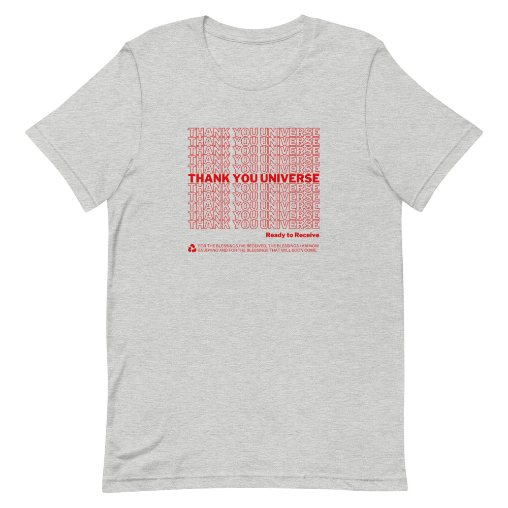Thank You Universe T-Shirt (Heather Grey) *Ships separately