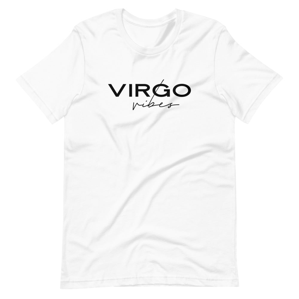 Virgo Vibes Zodiac T-Shirt (White) *Ships separately