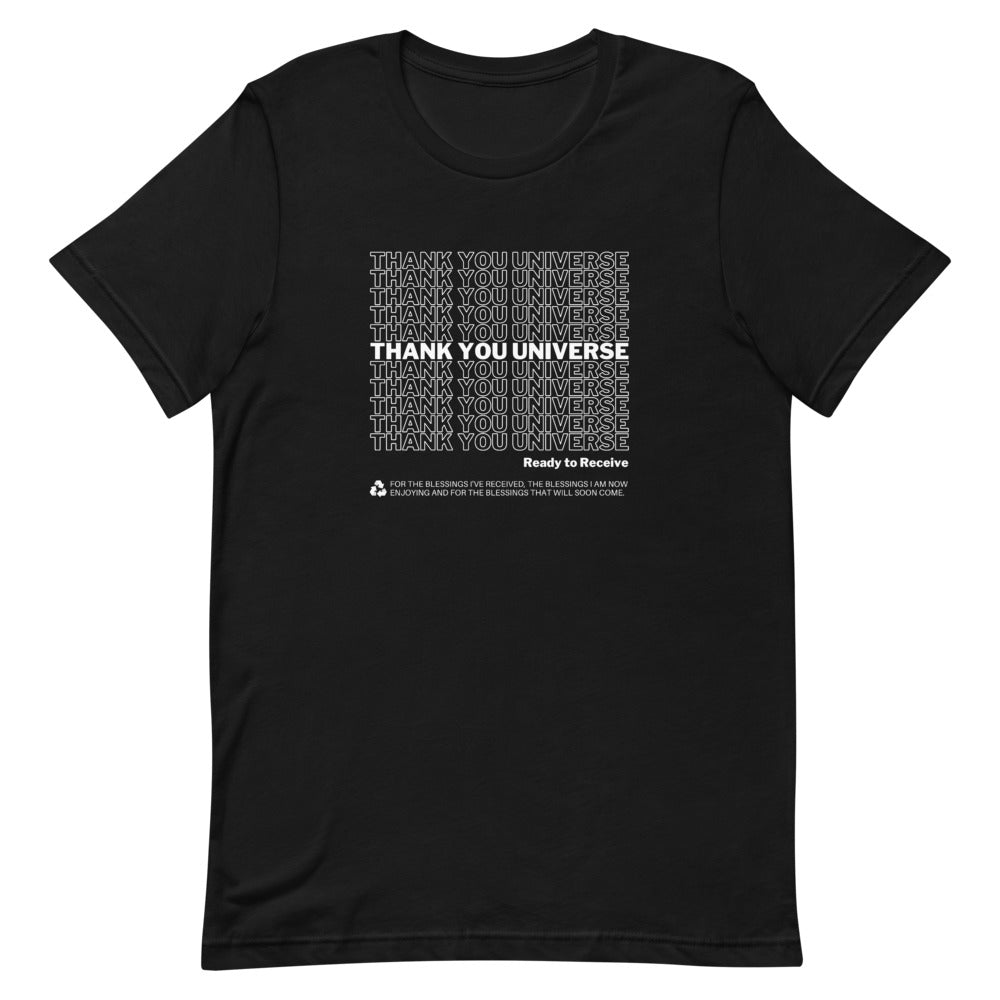 Thank You Universe T-Shirt (Black) *Ships separately