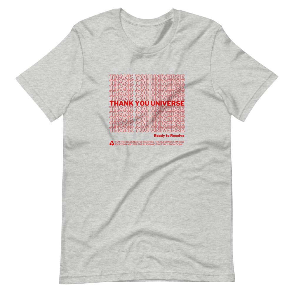 Thank You Universe T-Shirt (Heather Grey) *Ships separately