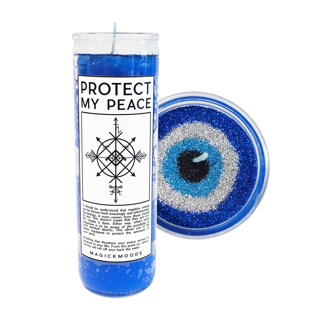 Protect My Peace 7-Day Meditation Candle - PREORDER- Ships by July 28th, 2023
