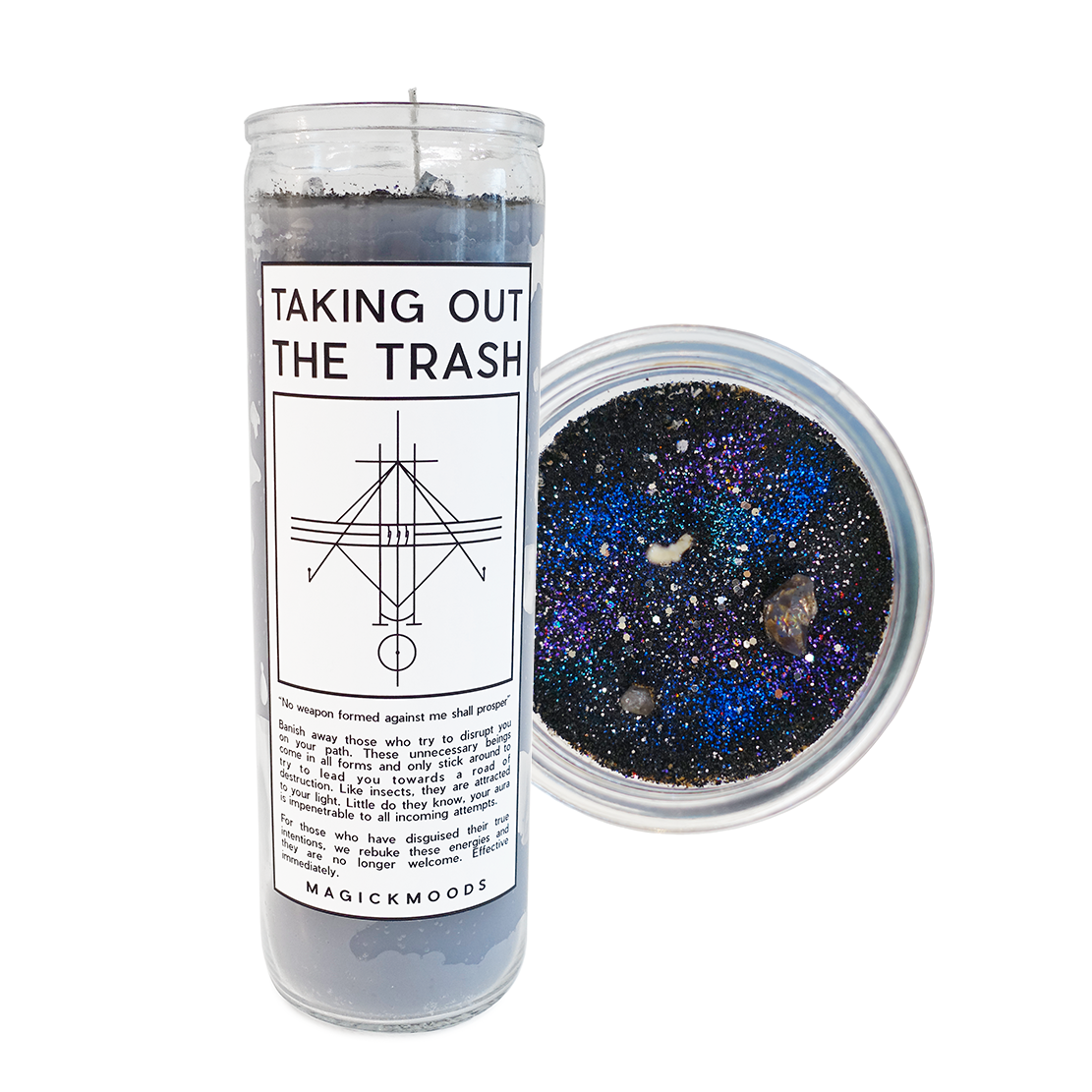 Taking Out The Trash 7-Day Meditation Candle - PREORDER - Ships by July 28th, 2023